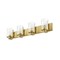 Z-Lite Beckett 4 Light Vanity, Olde Brass And Clear Seedy 492-4V-OBR - alternate 5